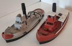 2x model boot HO, Overige merken, Gebruikt, Gelijkstroom of Wisselstroom, Brug, Tunnel of Gebouw