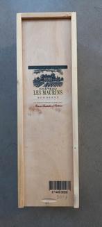 Bordeaux chateau Les marins, Frankrijk, Ophalen of Verzenden, Zo goed als nieuw, Rode wijn