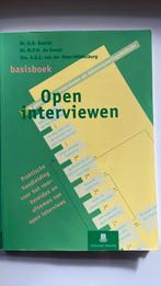 A.G.E. van der Meer-Middelburg - Basisboek open interviewen, Nederlands, Ophalen of Verzenden, Zo goed als nieuw, A.G.E. van der Meer-Middelburg; D.B. Baarda; M.P.M. de Goede