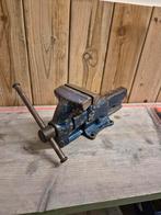 HEUER  Bankschroef - Degelijke Werkplaatsuitrusting, Ophalen, Gebruikt