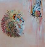 Olieverf schilderijtjes op canvas: handgemaakt!, Antiek en Kunst, Ophalen