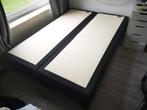 Bedframe zonder matras stof zwart 140x200 cm, Ophalen, Gebruikt, 140 cm, Twijfelaar