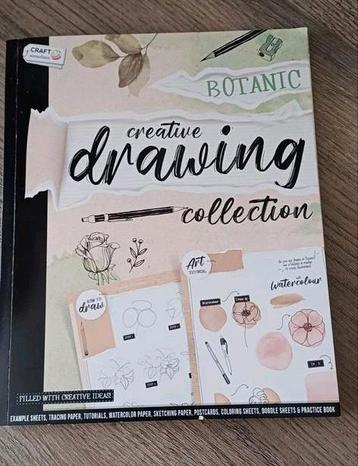 Nieuw: creatieve drawing collection Botanic, Craft beschikbaar voor biedingen