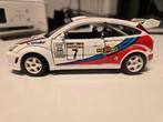 Ford Focus 1 rally 1/24, Hobby en Vrije tijd, Modelauto's | 1:24, Ophalen of Verzenden, Gebruikt, Auto, Bburago