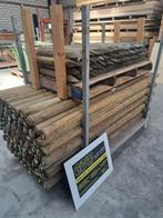 weidepalen grenen 60 en 200 cm, tuinpaal rond, houten paal, Ophalen, Nieuw, 180 tot 250 cm, Palen