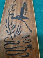 muurhanger met vogel vintage, Huis en Inrichting, Woonaccessoires | Wanddecoraties, Ophalen of Verzenden, 'T Olde Gre-j, Info@toldegrej.nl