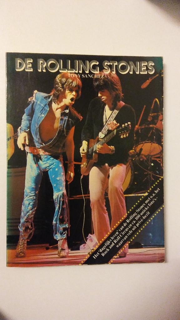 De Rolling Stones Tony Sanchez boek uitgave Mick Jagger, Verzamelen, Ophalen of Verzenden, Gebruikt, Boek, Tijdschrift of Artikel