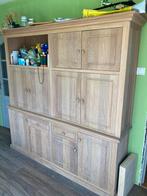 Te koop: white wash buffetkast, Ophalen, 200 cm of meer, 150 tot 200 cm, Zo goed als nieuw