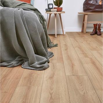 Laminaat Bruynzeel bijzonder bruin B-Keus met fabrieksfout, Huis en Inrichting, Stoffering | Vloerbedekking, Nieuw, Laminaat, Bruin