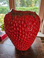 Des pots megavaas 50cm aardbei nieuwstaat, Ophalen of Verzenden, Zo goed als nieuw, Aardewerk of Porselein, Minder dan 50 cm
