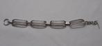Zilveren modernist armband nr.776, Verzenden, Zo goed als nieuw, Zilver, Zilver
