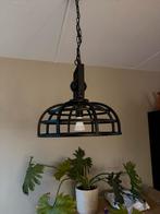 Light & Living Zwarte Metalen Hanglamp, Huis en Inrichting, Lampen | Hanglampen, Ophalen, Zo goed als nieuw, Metaal, Minder dan 50 cm
