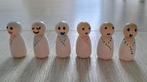 Houten Peg Dolls Baby, Ophalen of Verzenden, Nieuw, Overige typen
