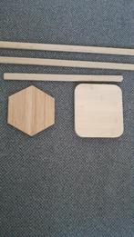 Knutselhout latten latjes mooie vormen restpartijen, Ophalen, Nieuw, Knutselwerk