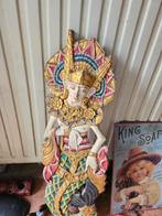 Houten Balinees beeld, Antiek en Kunst, Kunst | Niet-Westerse kunst, Ophalen of Verzenden