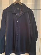 Fijne ribcord overhemd, Kleding | Heren, Ophalen of Verzenden, Zo goed als nieuw, Blauw