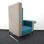 Palau Bricks Design Fauteuil | Akoestische Fauteuils | Blauw, Gebruikt, Minder dan 75 cm, Ophalen of Verzenden, 100 tot 125 cm