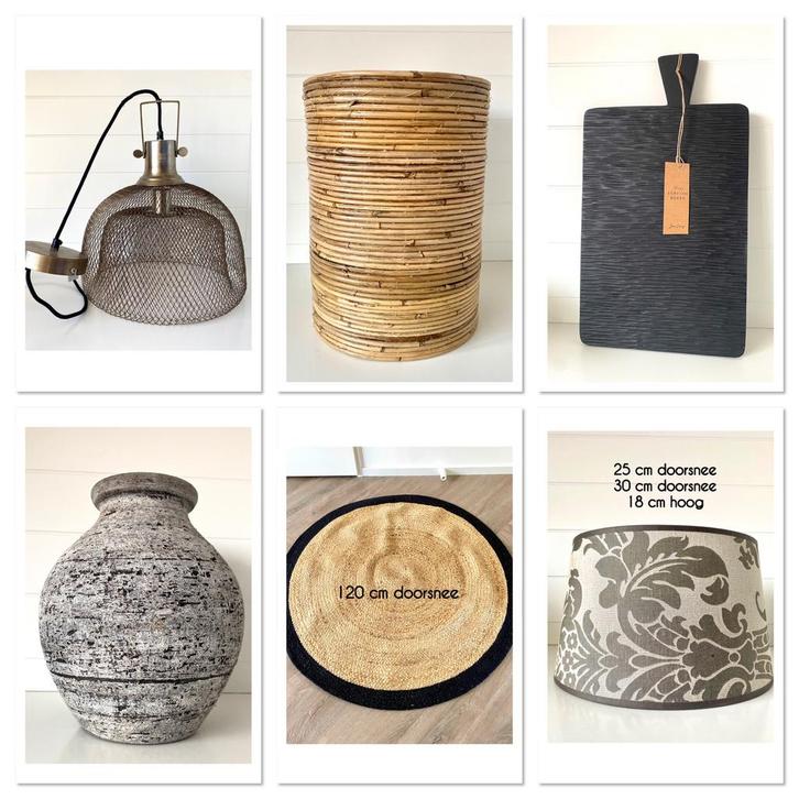 Prachtige interieur decoratie, Huis en Inrichting, Lampen | Hanglampen, Nieuw, Minder dan 50 cm, Ophalen of Verzenden