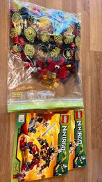 Lego ninjago 9448 samurai X mech met boekje, Ophalen, Zo goed als nieuw