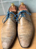 Greve veterschoenen mt. 42-43 incl. schoenspanners, Blauw, Ophalen of Verzenden, Veterschoenen, Gedragen