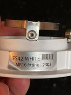 21x Sluierverlichting Matte Wit MR16, Ophalen, Minder dan 30 watt, Halogeen (gloei)lamp, Nieuw