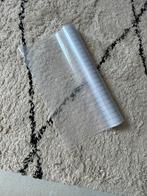 Rol raamfolie gestreept 45 cm breed 5 meter, Ophalen, Wit, Nieuw, 200 cm of meer