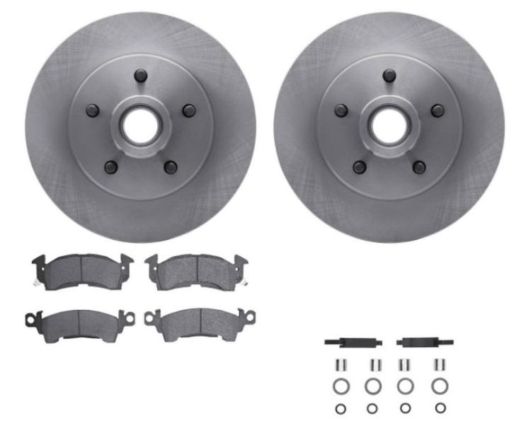 Remschijven met remblokken set voorzijde Chevy Van G10, G20., Auto-onderdelen, Remmen en Aandrijving, Amerikaanse onderdelen, Chevrolet