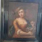 Portret van dame, Antiek en Kunst, Kunst | Schilderijen | Klassiek, Ophalen