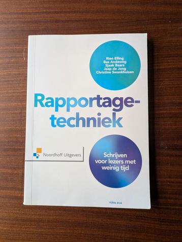 Rapportagetechniek - Handboek voor HBO/WO beschikbaar voor biedingen