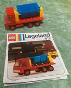Lego Legoland vrachtwagen set 612 uit 1973, Ophalen of Verzenden, Gebruikt, Complete set, Lego
