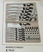 23-delige messenset, Offenbach Solingen, nieuw, in koffer, Ophalen of Verzenden, Zo goed als nieuw, Overige materialen, Bestekset