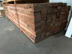 Iroko balken , iroko hardhout, Ophalen of Verzenden, Zo goed als nieuw, Hardhout, 250 cm of meer