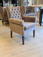 *ACTIE* Landelijke Eetkamerstoel Roman Leer Stof Kleuren (8), Huis en Inrichting, Stoelen, Overige kleuren, Nieuw, Ophalen of Verzenden