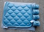 Nieuwe ps of sweden ruffle set stone blue full dressuur., Dieren en Toebehoren, Paarden en Pony's | Dekens en Dekjes, Ophalen of Verzenden
