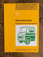 Argumente Mercedes-Benz Transporter bus T2 TN Vario 1980, Boeken, Auto's | Folders en Tijdschriften, Nieuw, Ophalen of Verzenden