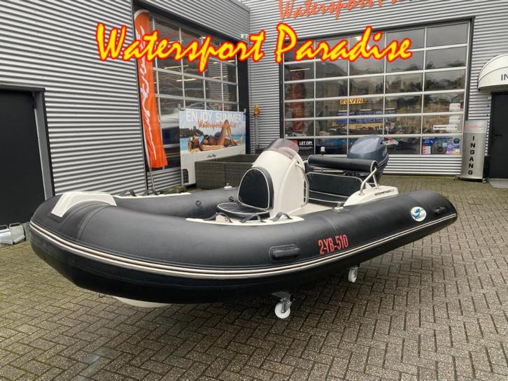 Belua 390 (bj 2017), Watersport en Boten, Rubberboten, Gebruikt, Overige merken, Minder dan 70 pk, Benzine