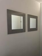 rvs spiegel, Huis en Inrichting, Woonaccessoires | Spiegels, 100 tot 150 cm, Vierkant, Ophalen of Verzenden, Zo goed als nieuw