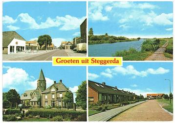 910140 Steggerda Friesland 81 Gelopen met Postzegel beschikbaar voor biedingen