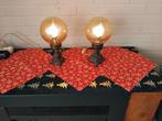 2 vintage tafellampjes, Ophalen of Verzenden, Zo goed als nieuw, Minder dan 50 cm