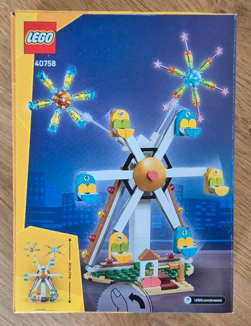 LEGO, 40758, Vieringenserie: reuzenrad met vuurwerk, Kinderen en Baby's, Speelgoed | Duplo en Lego, Nieuw, Ophalen of Verzenden
