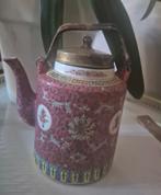 Antieke Chinese Theepot met Bloemmotieven, Ophalen