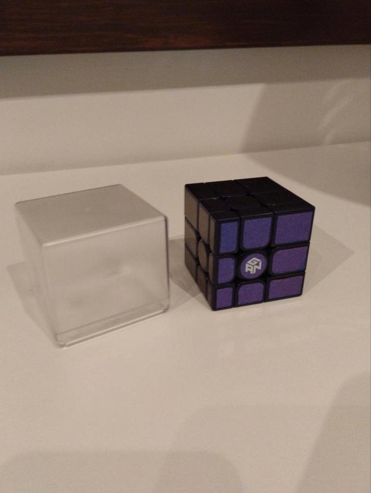Gan Mirror 3x3 Rubik's Cube met Doos, Hobby en Vrije tijd, Denksport en Puzzels, Zo goed als nieuw, Rubik's of 3D-puzzel, Ophalen