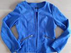 Koningsblauw jasje suède Pescara maat M, Kleding | Dames, Maat 38/40 (M), Blauw, Pescara, Nieuw