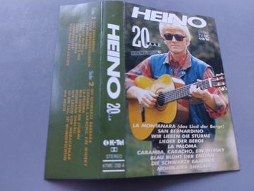 HEINO - 20 JAAR (CASSETTEBANDJE) beschikbaar voor biedingen