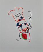 Herman Brood Kookkunst 24x30 cm., Antiek en Kunst, Kunst | Litho's en Zeefdrukken, Ophalen of Verzenden