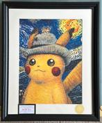 Pikachu Grey Felt Hat x Van Gogh – Ltd art by Death NYC, Antiek en Kunst, Kunst | Litho's en Zeefdrukken, Verzenden