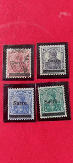 Duitse Rijk opdruk Saar, Postzegels en Munten, Duitse Keizerrijk, Verzenden, Postfris