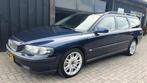 Volvo V70 2.4 T Comfort Line *MET WERK*, Zwart, Traction-control, Blauw, Leder en Stof