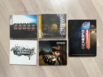 Hermano, collectie van 5 CD's + DVD's beschikbaar voor biedingen