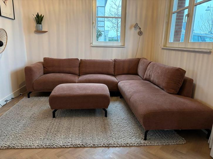 4x6 Sofa Hoekbank - Zo Goed Als Nieuw!, Huis en Inrichting, Banken | Bankstellen, Zo goed als nieuw, Hoekbank, Vierpersoons of meer